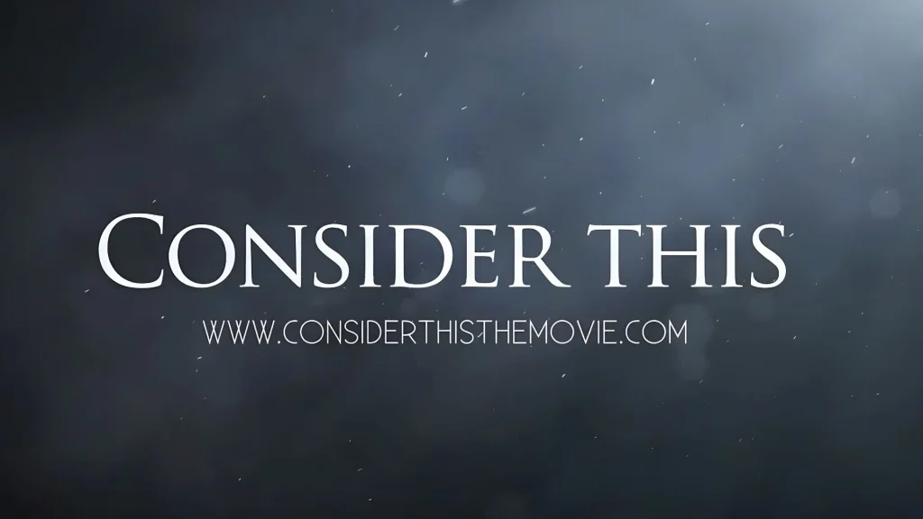 Consider this the movie