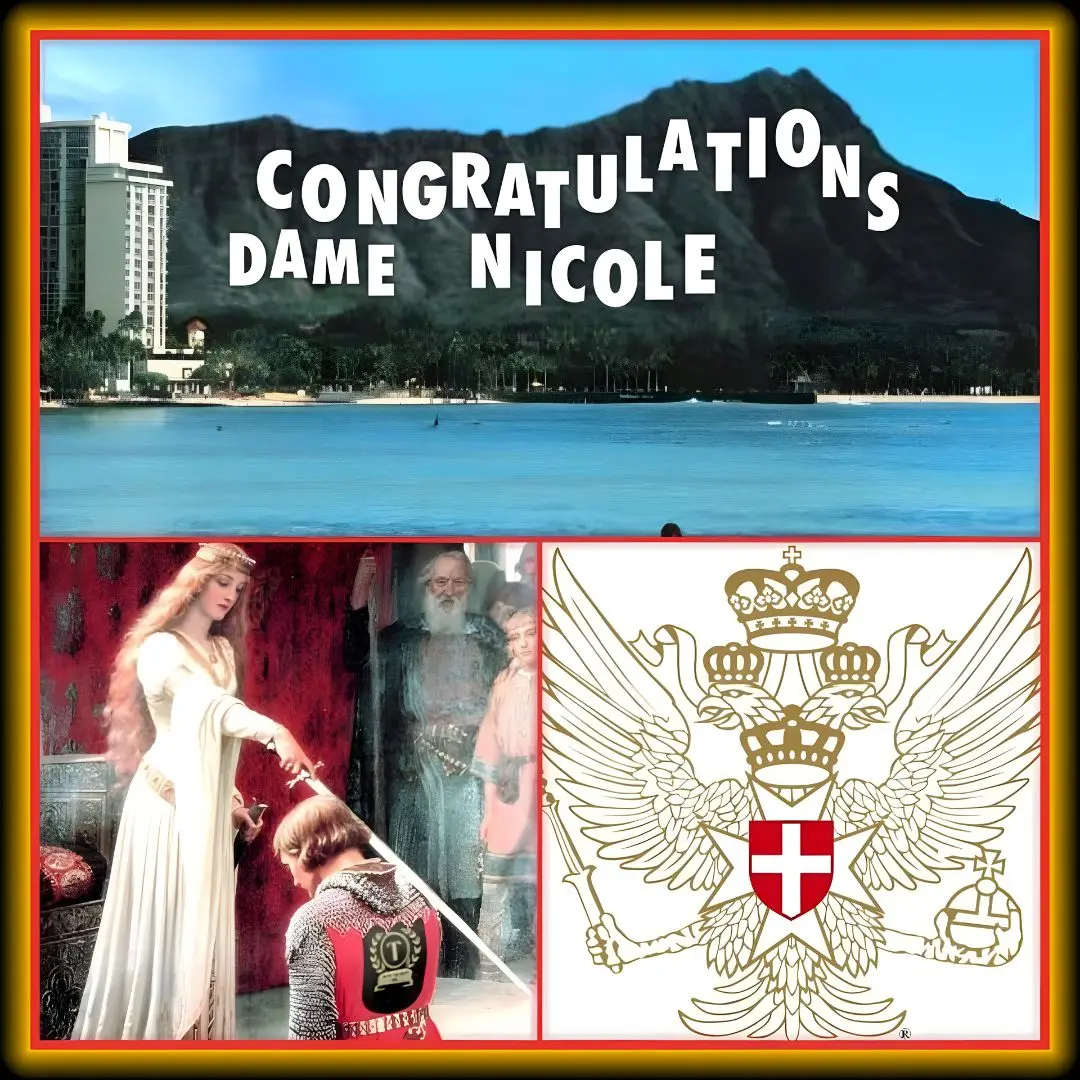 Dame Nicole Brandon Knighted