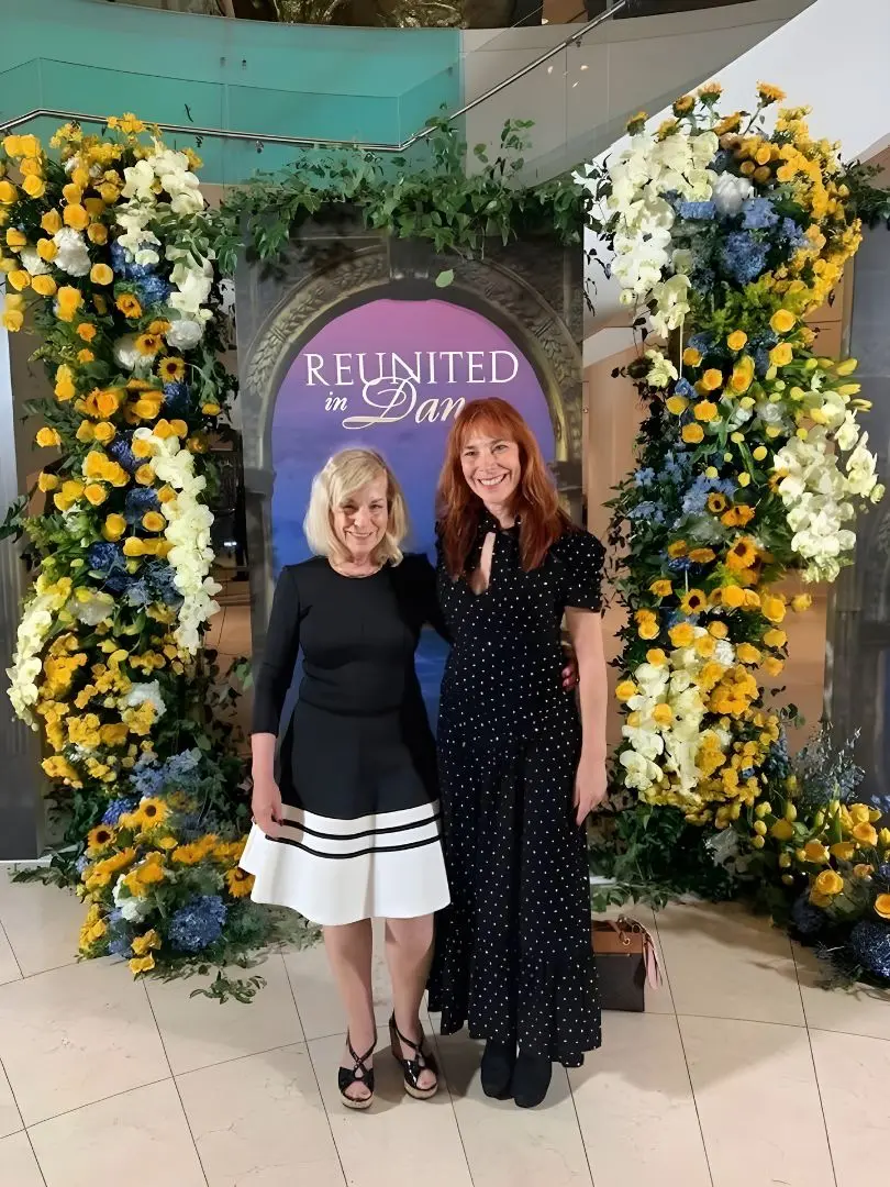 Nicole Brandon and her mother at the Reunited in Dance Event
